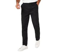 Burton Mens Chino Slim Trousers (32S) (Black)