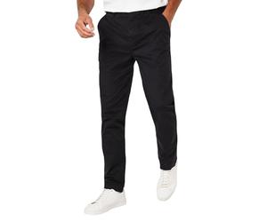 Burton Mens Chino Slim Trousers (32S) (Black)