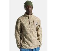 Burton Men's Cinder Pullover Fleece, Snowfall Camo, XXL