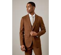 Burton Men's Copper Twill Slim Fit Suit Jacket | Size: 38S Burton Copper 38S