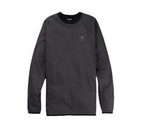 Burton Mens Crown Weatherproof Pullover Fleece, True Black Heather, Large