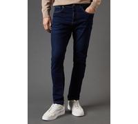 Burton Men's Dark Wash Skinny Fit Jeans in Dark Blue | Size: 36R Burton Dark Blue 36R