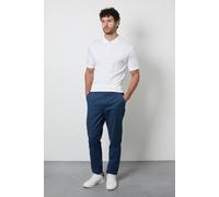 Burton Men's Denim Blue Slim Fit Chino Trousers in Denim-Blue | Size: 34S