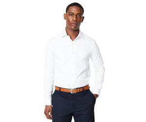 Burton Mens Easy-Iron Skinny Long-Sleeved Formal Shirt