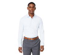 Burton Mens Easy-Iron Tailored Long-Sleeved Formal Shirt BW1402