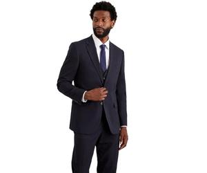 Burton Mens Essential Tailored Suit Jacket, Navy, 38 Short