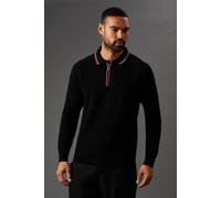 Burton Mens Jumper Black Crew Neck Regular Fit Knit Long Sleeve Casual