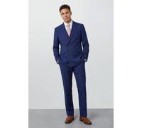 Burton Men's French Navy Essential Double Breasted Blazer in Dark Blue | Size: 40R Burton Dark Blue 40R