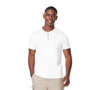 Burton Grandad Neck T-Shirt, M, White