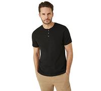 Burton Mens Grandad Collar T-Shirt (M) (Black)