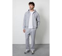 Burton Men's Grey Marl Straight Leg Joggers | Size: Medium