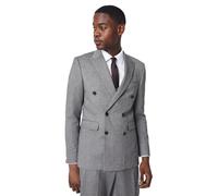 Burton Mens Herringbone Double-Breasted Slim Suit Jacket / N/A N/A BW1453