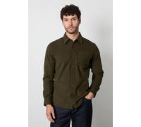 Burton Men's Khaki Corduroy Long Sleeve Shirt | Size: 2XL