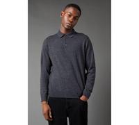 Burton Mens Knitted Cotton Long-Sleeved Polo Shirt / N/A N/A BW1296