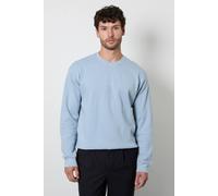 Burton Men's Light Blue Waffle Long Sleeve Jumper | Size: XL