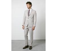 Burton Men's Light Brown Slim Fit Suit Trousers | Size: 32R