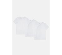 Burton Light Grey 3 Pack Crew Neck T-Shirt, XL, light grey