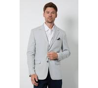 Burton Men's Light Grey Textured Jersey Tailored Fit Blazer | Size: 36R Burton Light Grey 36R