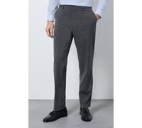 Burton Men's Mid Grey Tailored Fit Essential Suit Trousers | Size: 36S Burton Mid Grey 36S