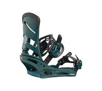Burton Men's Mission Re:Flex Snowboard Bindings, Atlantic Teal, Medium