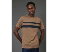 Burton Men's Mocha Chest Stripe T-Shirt | Size: Small Burton Mocha S