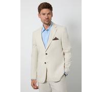 Burton Men's Natural Linen Slim Fit Suit Jacket | Size: 36R
