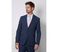 Burton Men's Navy Marl Slim Fit Suit Jacket | Size: 36R