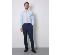 Burton Men's Navy Marl Slim Fit Suit Trousers | Size: 34R