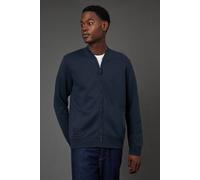 Burton Men's Navy Quilted Baseball Jacket | Size: Small Burton Navy S