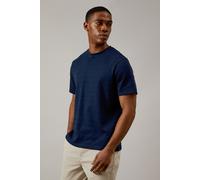 Burton Men's Navy Textured Stripe T-shirt | Size: Medium Burton Navy M