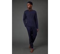 Burton Men's Navy Waffle Long Sleeve & Jogger Set | Size: Large Burton Navy L