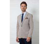Burton Men's Neutral Birdseye Patch Pocket Slim Fit Blazer | Size: 40R