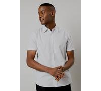 Burton Men's Off White Geo Print Short Sleeve Shirt in Off-White | Size: Medium Burton Off-White M