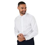 Burton Mens Oxford Easy-Iron Slim Formal Shirt BW1311