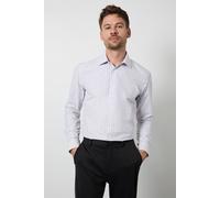 Burton Men's Pink Multi Stripes Easy Iron Slim Fit Long Sleeve Shirt | Size: 16 inches Burton Pink 16 inches