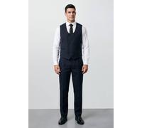 Burton Men's Plus & Tall Black Essential Tuxedo Waistcoat | Size: LTL