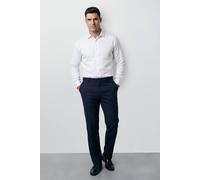 Burton Men's Plus & Tall Navy Essential Suit Trousers | Size: 44R