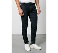 Burton Men's Rinse Skinny Fit Jeans in Dark Blue | Size: 34S Burton Dark Blue 34S