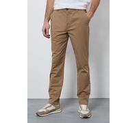 Burton Men's Slim Fit Chino Trousers in Stone | Size: 30R Burton Stone 30R