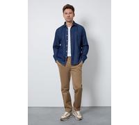 Burton Men's Slim Fit Chino Trousers in Stone | Size: 30R Burton Stone 30R