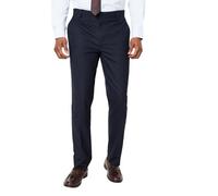 Burton Mens Smart Tailored Suit Trousers (34R) (Navy)