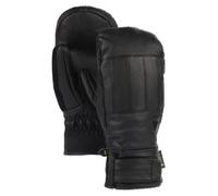 Burton Mens Standard Gondy Gore-Tex Leather Mittens, True Black, Medium