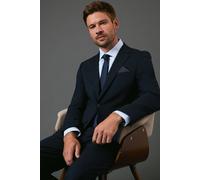 Burton Mens Suit Jacket Navy Slim Fit Business Formal Wedding Smart