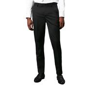 Burton Mens Tailored Waistband Skinny Tuxedo Trousers BW1796