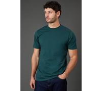 Burton Men's Teal Plain Crew Neck T-Shirt | Size: Medium Burton Teal M