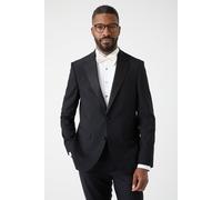 Burton Mens Tuxedo Black Slim Fit Formal Wedding Business Smart Workwear