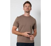 Burton Men's Walnut Plain Crew Neck T-shirt in Taupe | Size: Medium