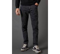 Burton Men's Washed Black Stretch Slim Fit Jeans | Size: 38R Burton Washed Black 38R