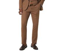 Burton Mens Weave Plain Slim Suit Trousers BW1505