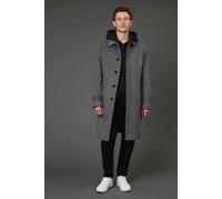 Burton Mid Grey Wool Blend Mac mid grey M